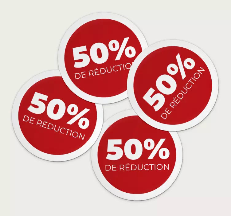 50% de réduction pour chaque deux billet acheté